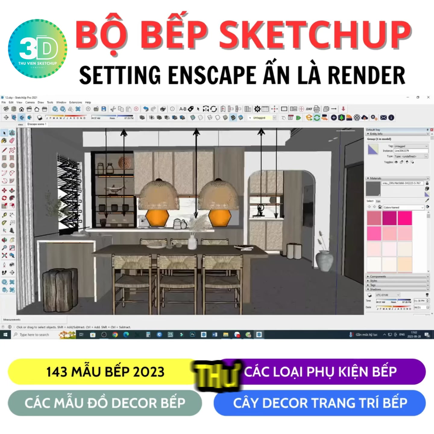 Thư Viện 3D Sketchup
