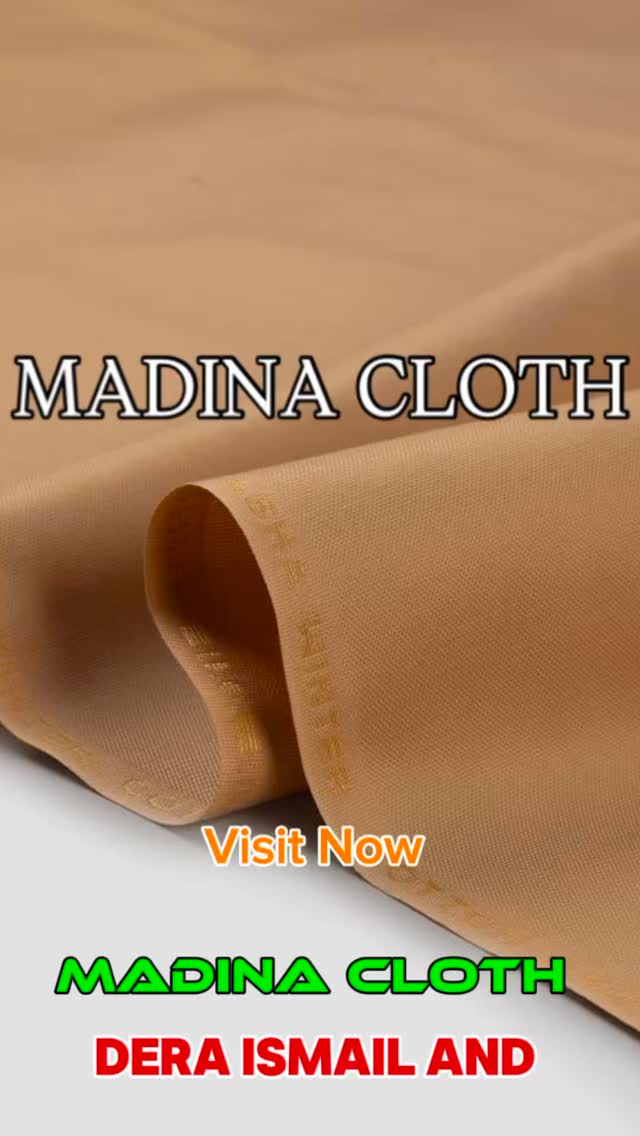 MADINA CLOTH DERA ISMAIL KHAN True presence isn’t made in a moment, it ...