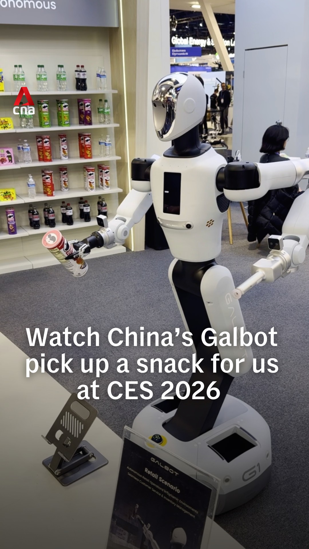 China’s Galbot is just one of many robots being showcased at CES 2026 ...
