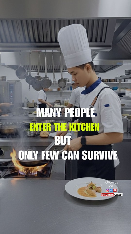Only the passionate can survive in the kitchen. #cooking #culinaryart # ...