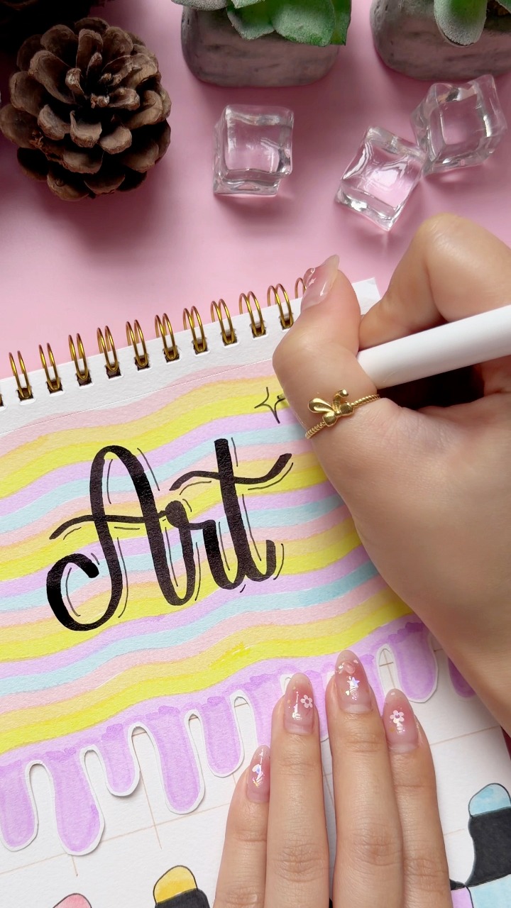 Stunning Front Page Idea: Art ️ | Halyn Calligraphy | Facebook