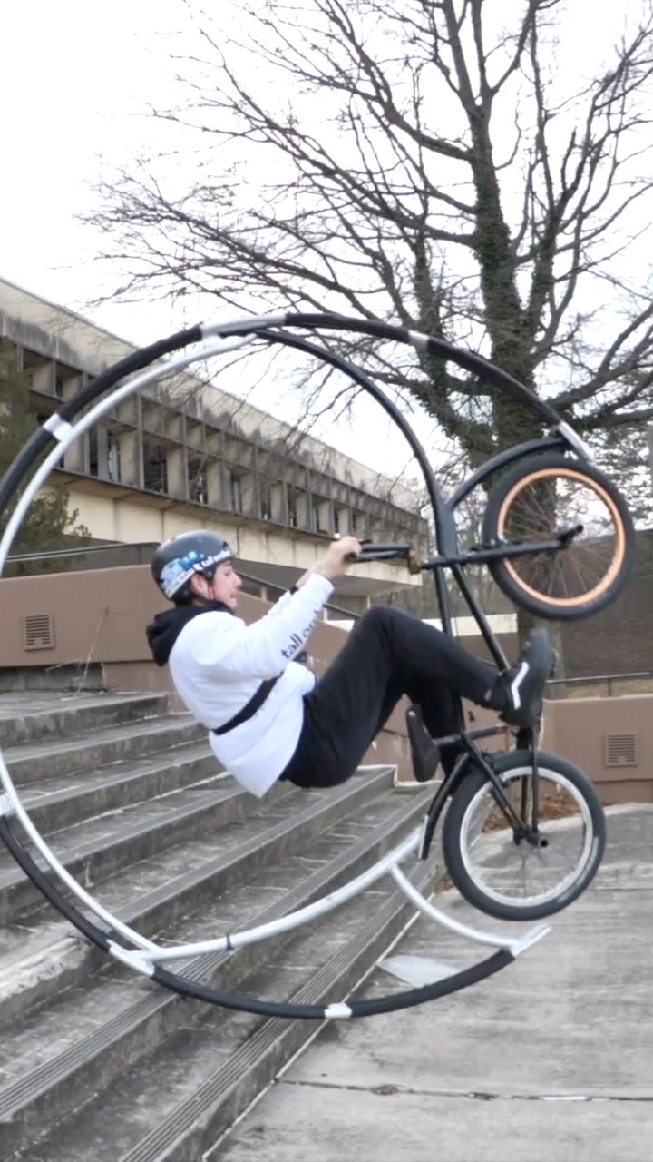 Roller bike BMX down stairs! #bmx #bikelife #bikes | Matty Cranmer ...