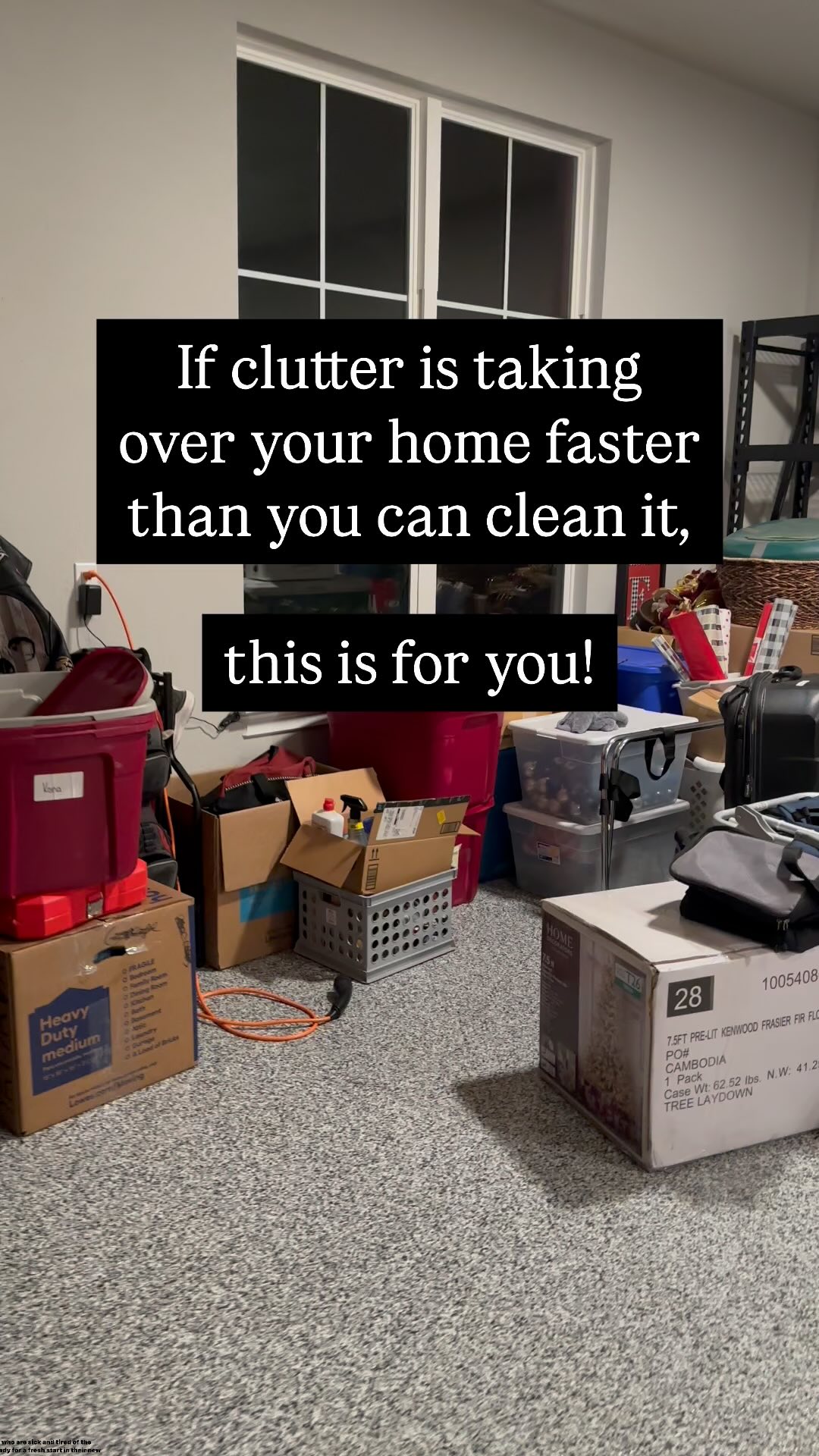 🚨 Let’s be real—if clutter keeps piling up faster than you can clean it ...