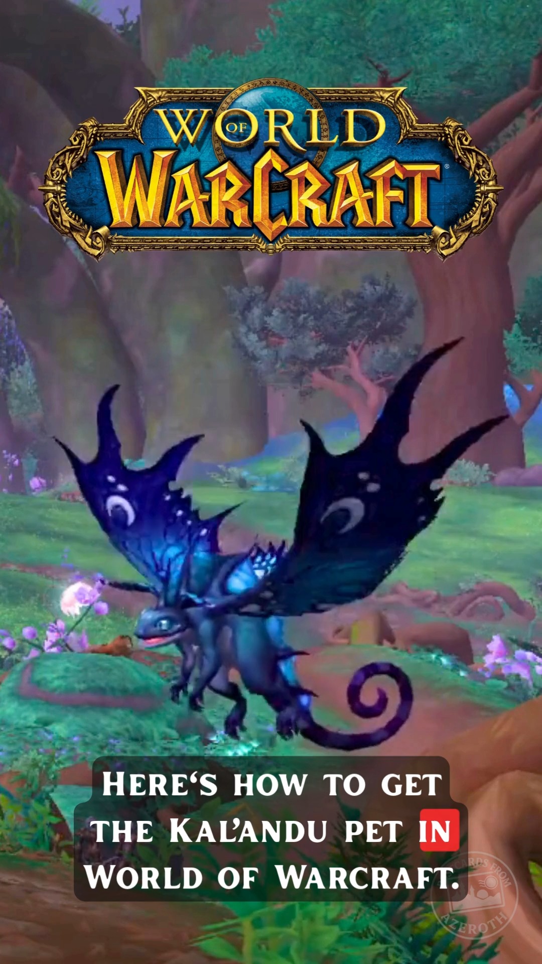 How to get the Kal'andu Battle Pet in World of Warcraft. # ...