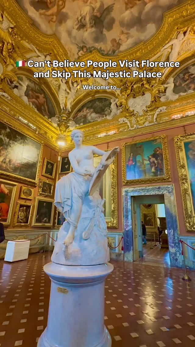 What is the entry process at Pitti Palace with a PassePartout 5