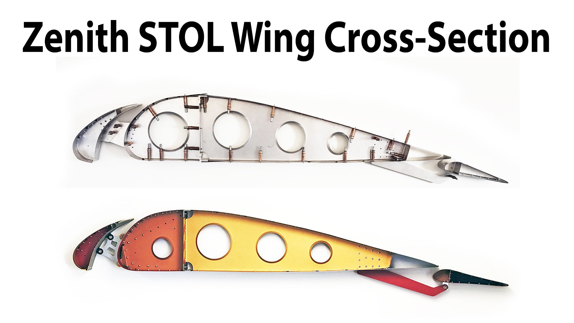 Designer Chris Heintz's Zenith STOL high-lift wing is famous for