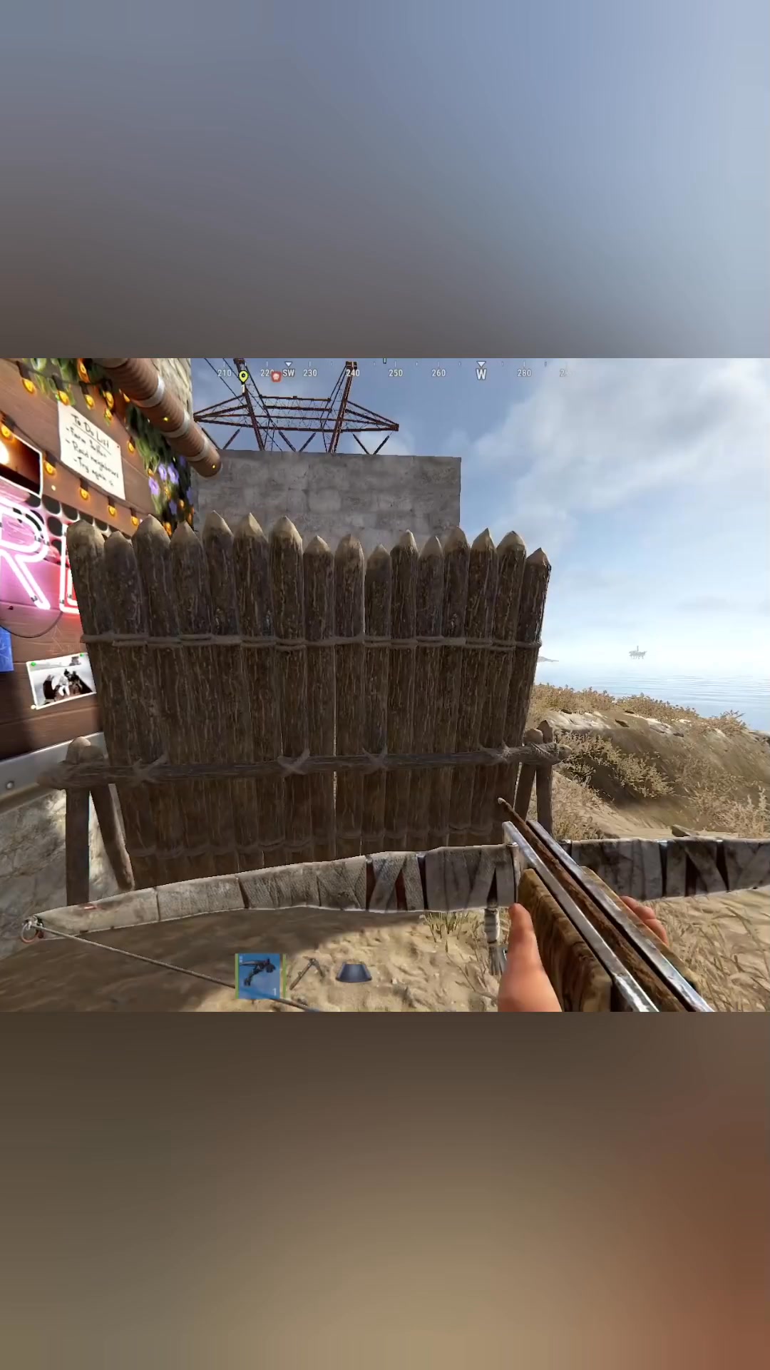 Crossbow to ak rust #Rust #RustGame #RustClips #RustBow #RustArchery # ...