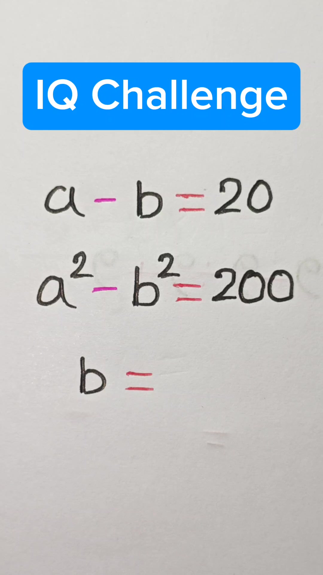 IQ Challenge 🧠 #mathchallenge #math #iqtestextend | IQ Test Extend ...