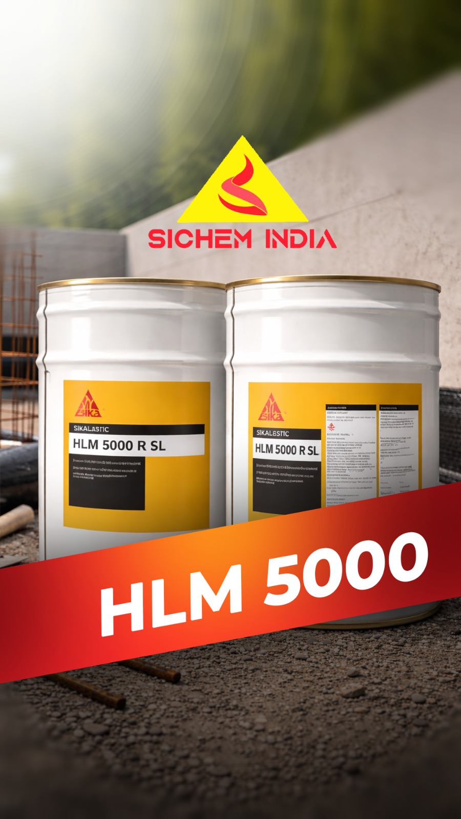 Sichem India presents Sikalastic HLM 5000 R SL , a high-performance ...