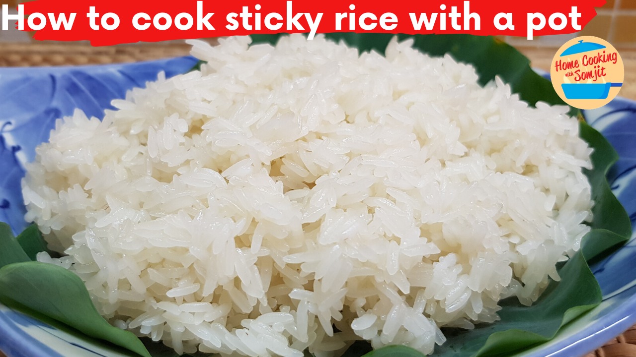 Love sticky rice but no steamer at home? Don’t worry 😆🙌 This video ...