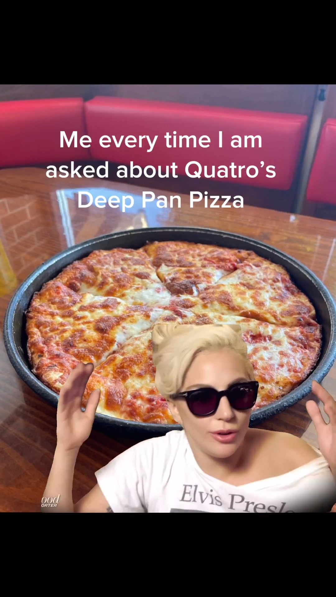 Lady Gaga gets it—and she's serving pure pizza realness. 🍕🔥 Quatro's deep pan pizza: Cheesy, saucy, iconic., 👉 Order now to understand what Gaga is talking about, #Quatrospizza #DeepPanPizza 