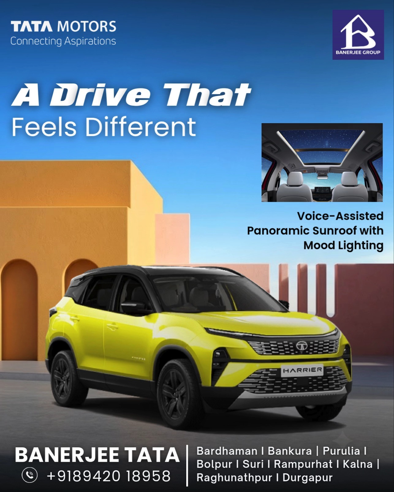 TO マーケット A drive that feels different, from every angle. With the Voice