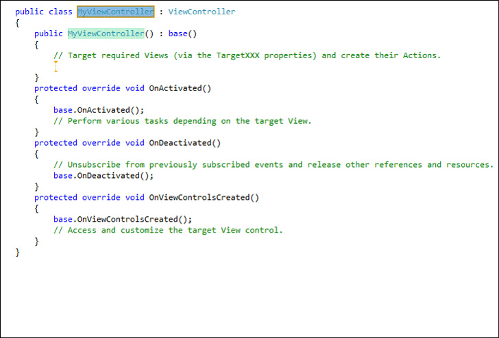#CodeRush shortcuts for #XAF Controllers and Actions - perfect for # ...