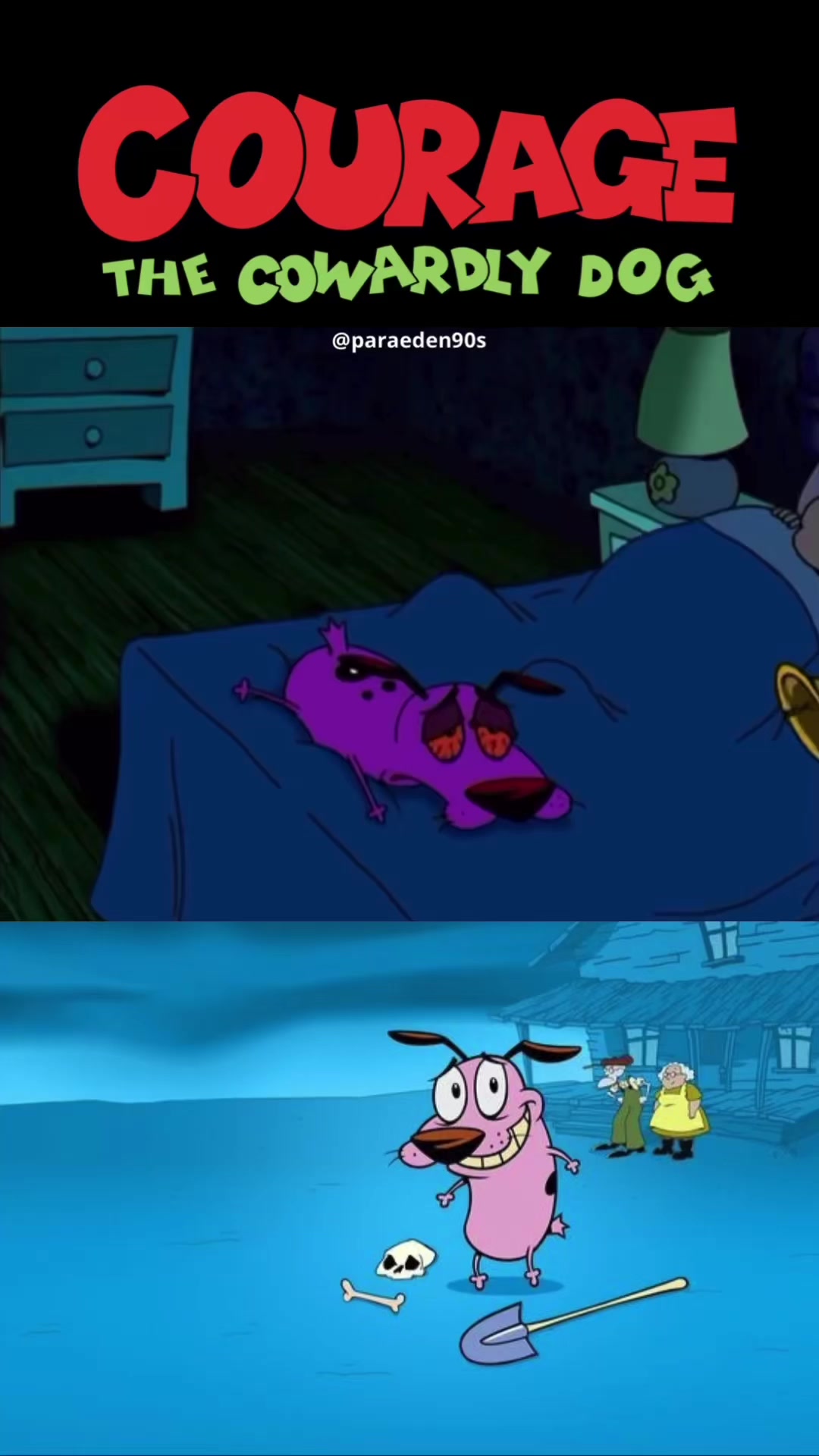 Why would they make this?😱 Courage has some of the most disturbing and ...