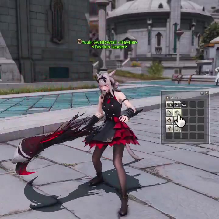 FFXIV new command panel 🤗 (C) Yuuki Swallowtail on X #finalfantasyxiv # ...