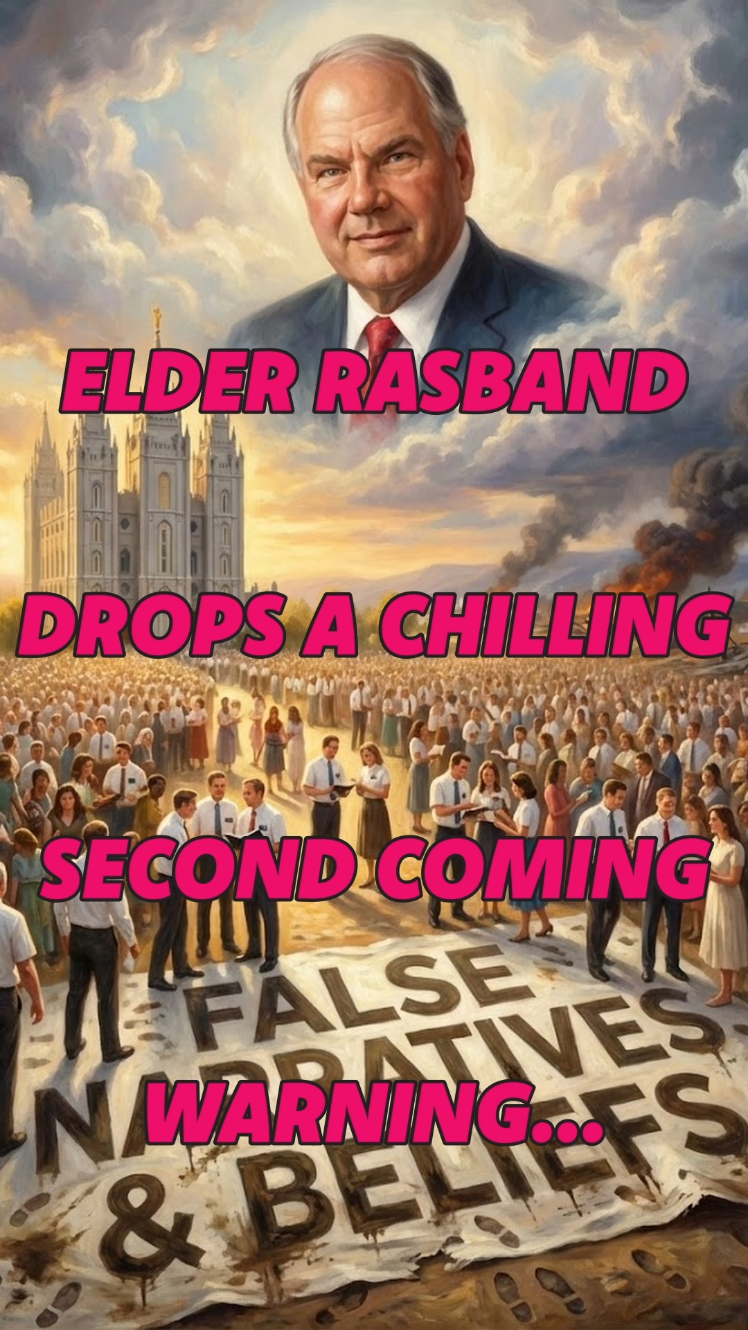 RISE ZION - 🚨 Elder Rasband drops a chilling line about... | Facebook