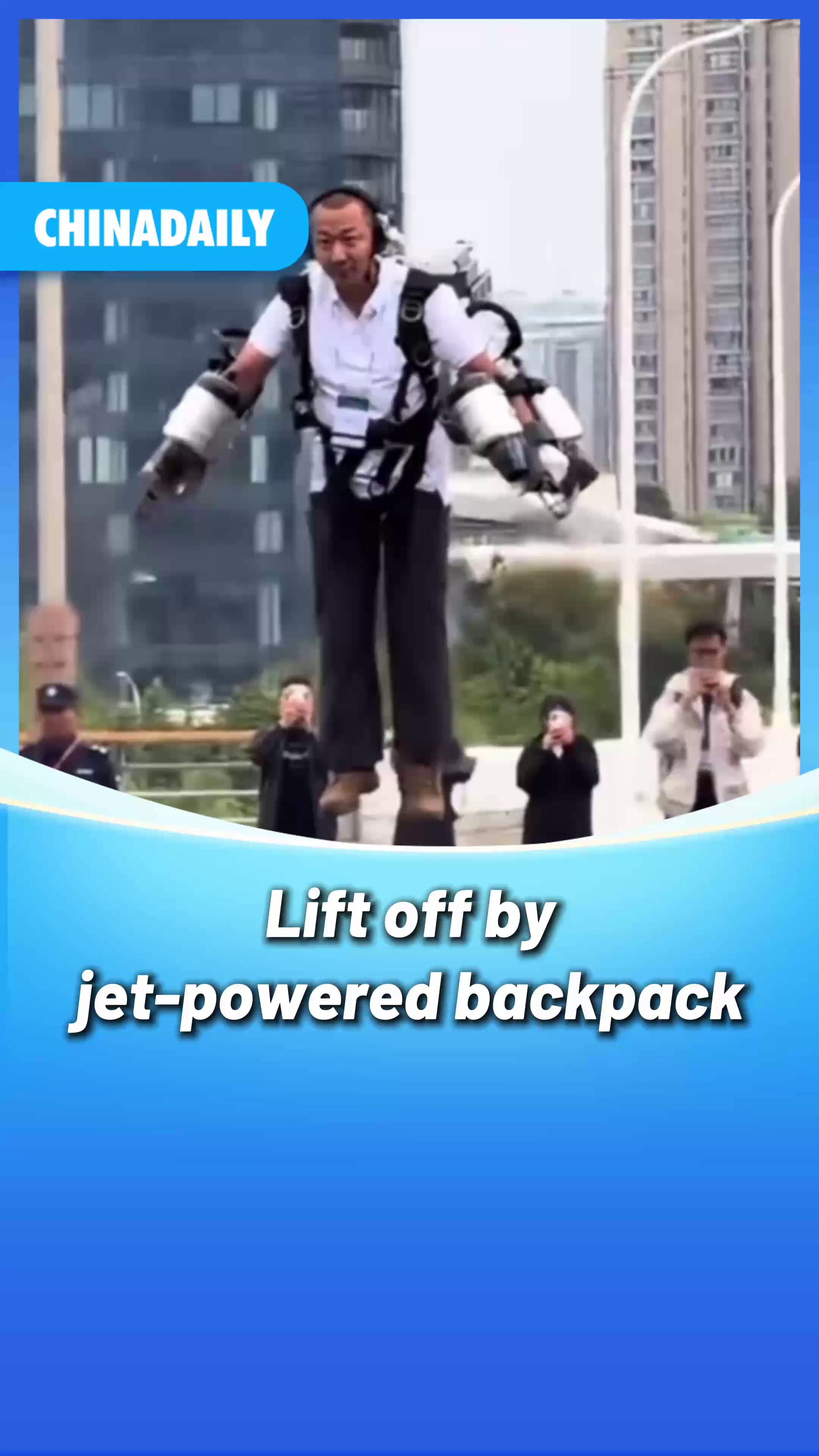 Lift off! A research team from Zhejiang University has developed a jet ...