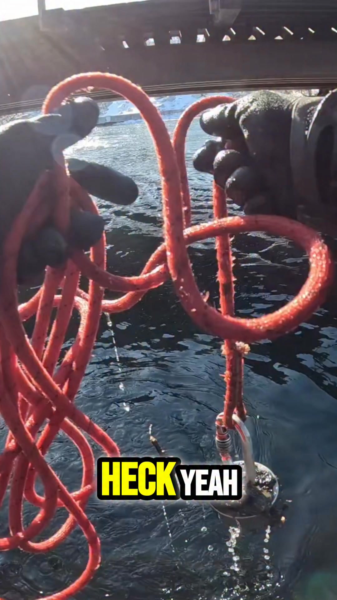 I went magnet fishing and WHAT?! 🤯 I pulled out some seriously weird ...