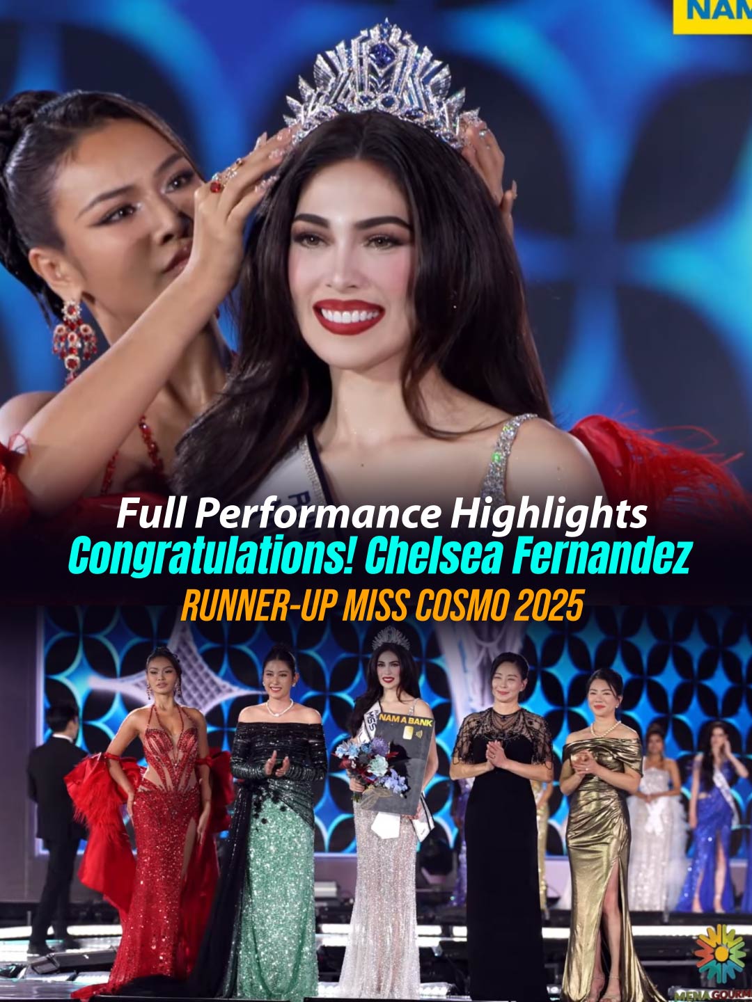 Congratulations to Chelsea Fernandez, our Miss Cosmo 2025 Runner-Up! 👑 ...