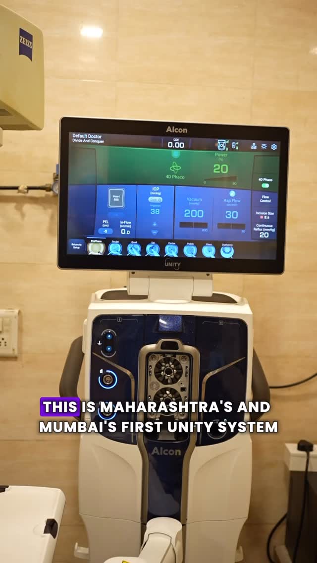 Dr. Cyres Mehta speaks about the new Alcon UNITY system, widely ...