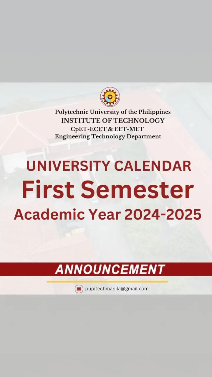 PUP ITECH Engineering Technology Department | Manila