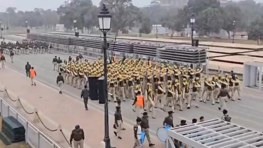 Republic Day Parade 2026 Rehearsals in Full Swing 🇮🇳🎶 The Dress ...