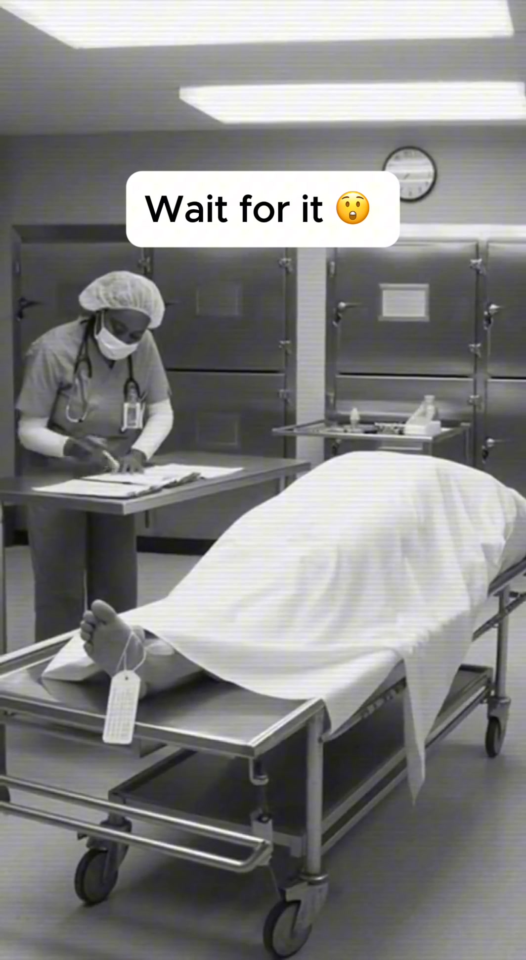 Security Footage Shows Morgue Worker Unaware as Covered Body’s Toes ...