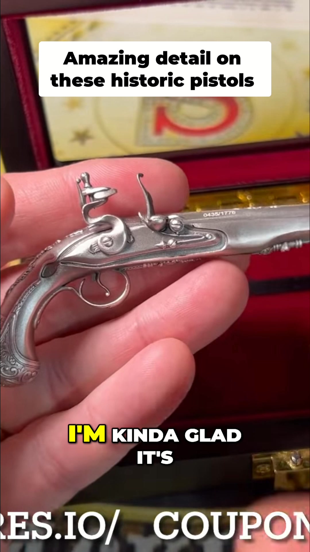 THE WILLARD　The Legend Of Silver Guns A close-up look at a stunning silver pistol. Every detail, from