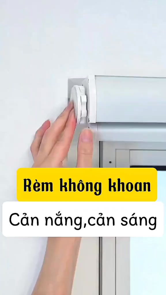 Giá từ 280k Lắp rèm không cần khoan – Đẹp ngay, gọn liền tay!”Không cần ...