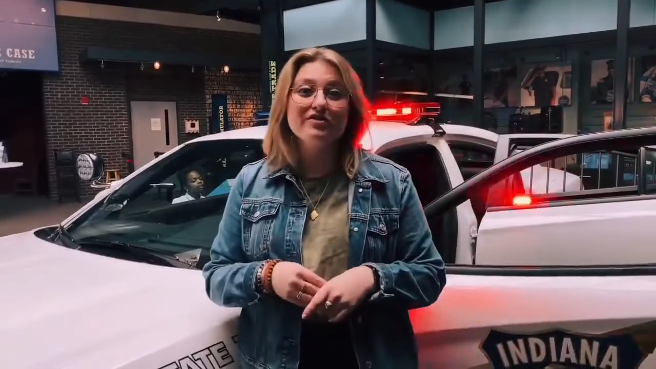 What word do you think of when you see a #police car drive by? Is