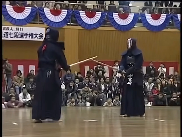 2004年 第15回 全日本選抜剣道七段選手権大会 準々決勝 [宮崎] 佐伯