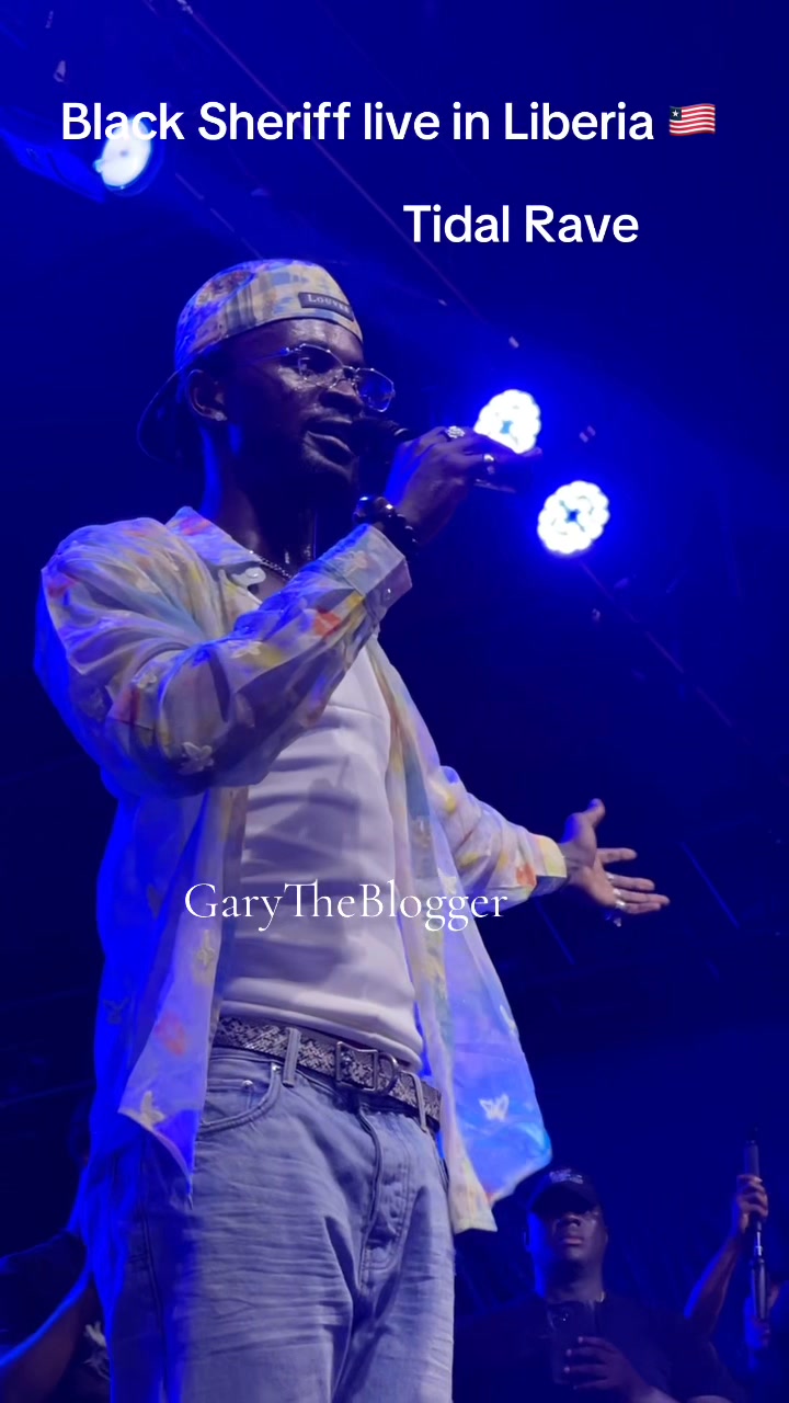 Black Sheriff performed live at TIDAL RAVE 🥰🤝 | Gary The Blogger | Facebook