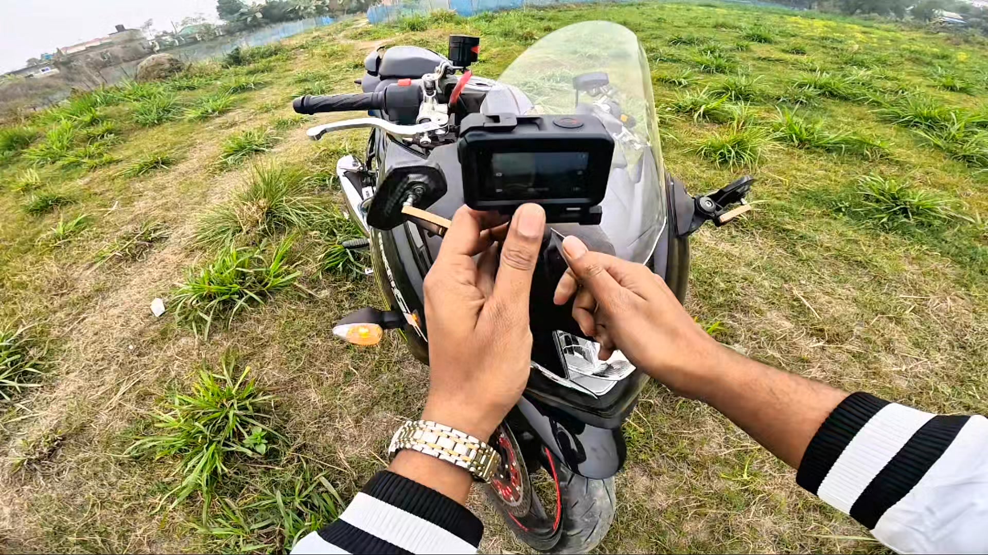 যারা ক্যামেরা সেটআপ দেখতে চেয়েছিলেন.. তাদের জন্য ভিডিওটা😁🫶🏍️ # ...