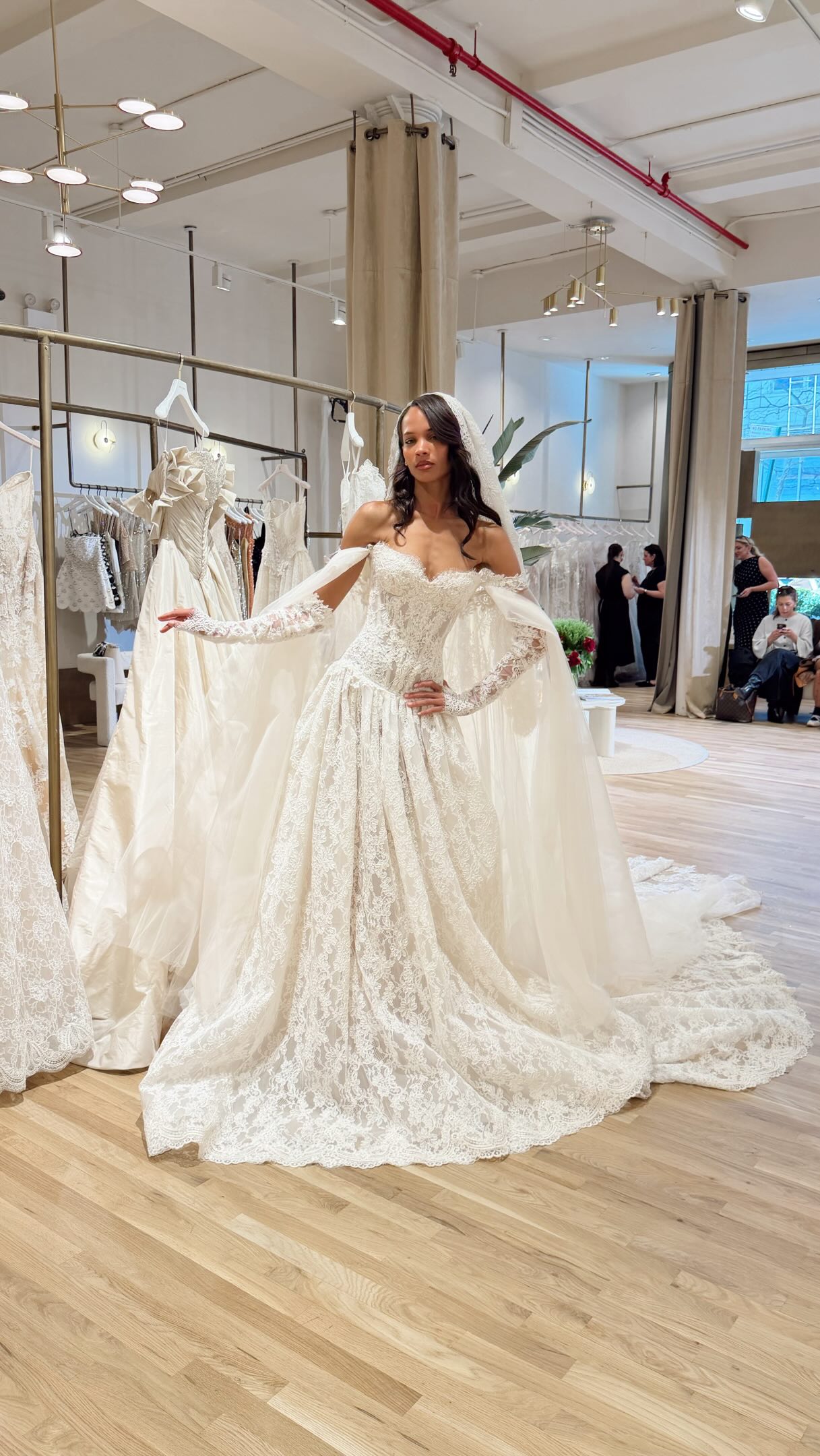 An exclusive weekend of Monique Lhuillier in Denver., Discover the 2027 Monique Lhuillier Bridal Collection at Mimi’s Couture Bridal at Little White Dress for one weekend only., September 25th
