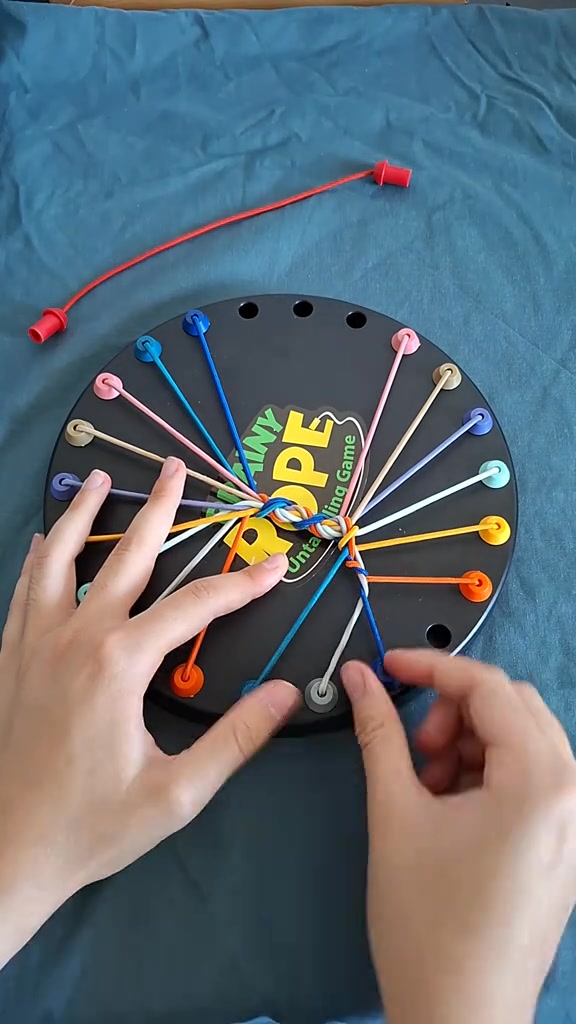 rope untangle challenge.. #puzzles #ropeuntangle #fyp #asmr | Puzzle 12 ...