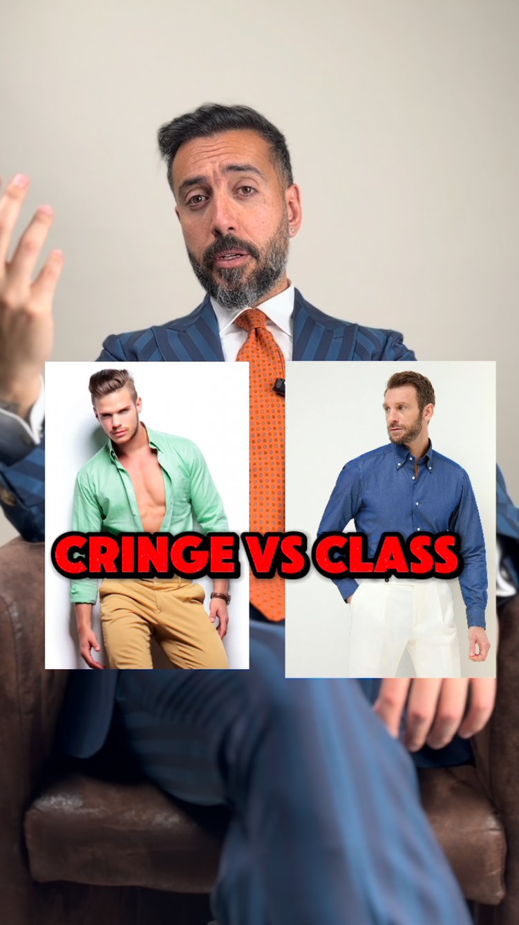 Cringe vs class Do you agree ? | Luigi Lauro | Facebook
