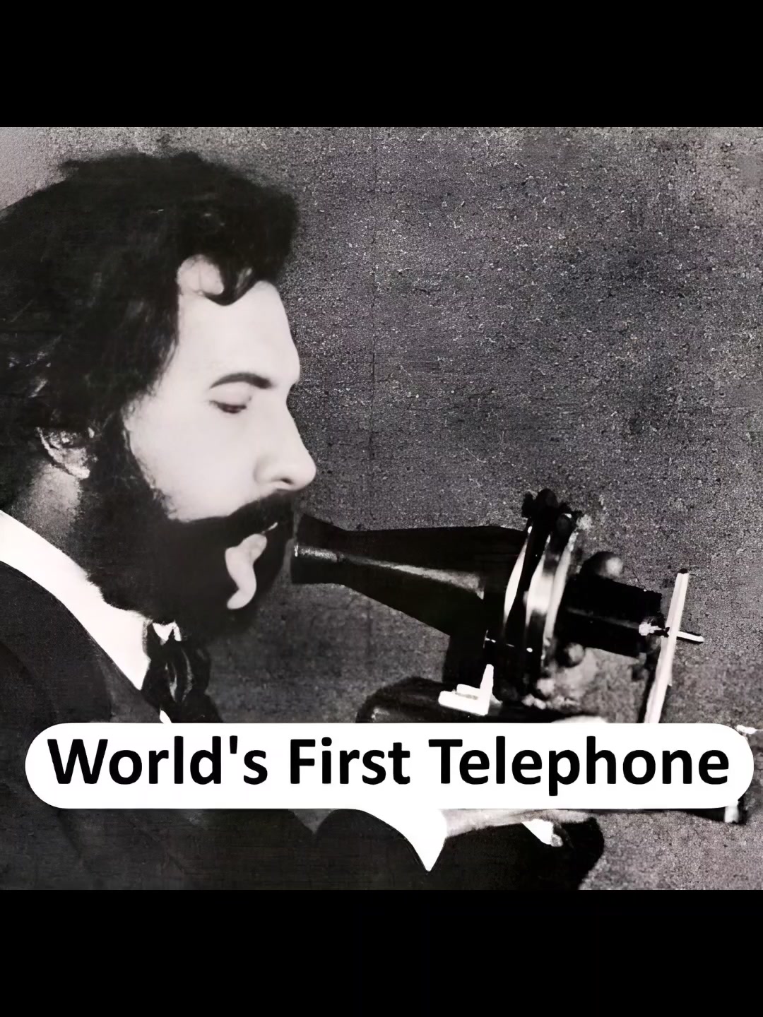 “World’s First Telephone” In 1876, Alexander Graham Bell made history ...