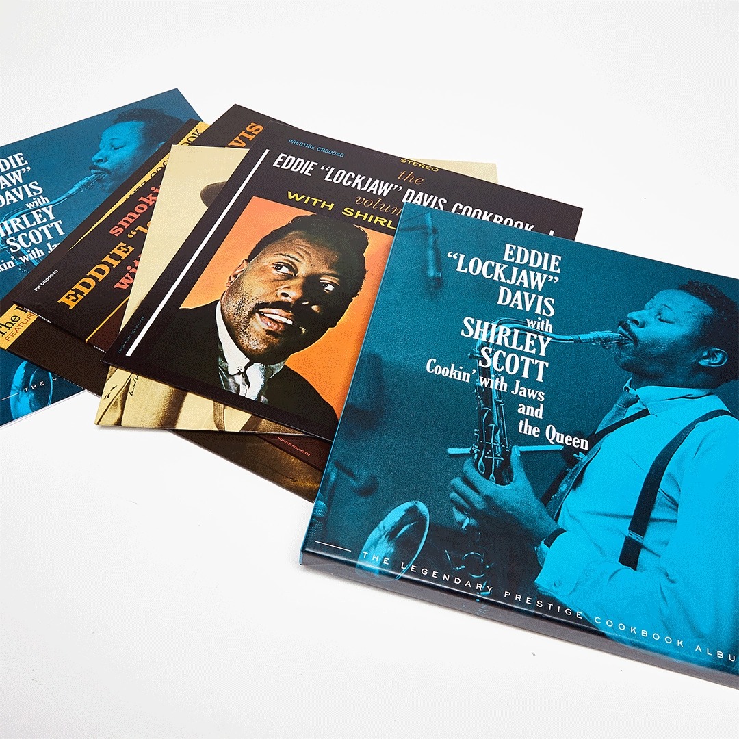 Our new Eddie “Lockjaw” Davis collection — COOKIN' WITH JAWS AND