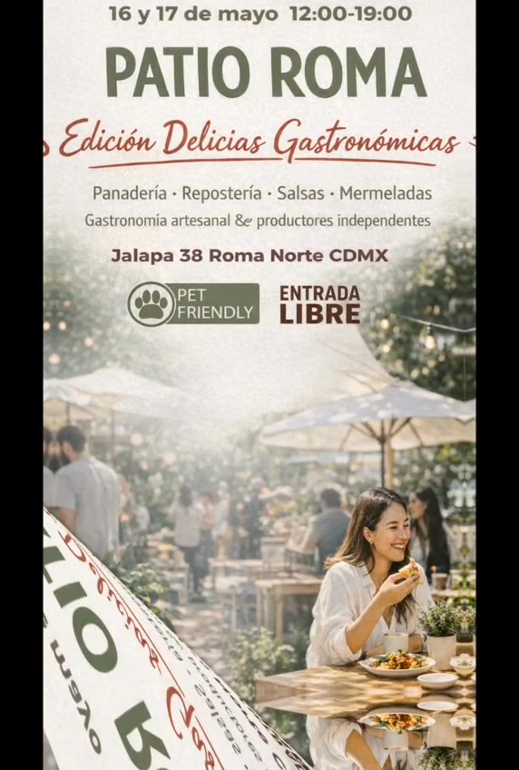 Patio ROMA Marcas de Autor | Mexico City