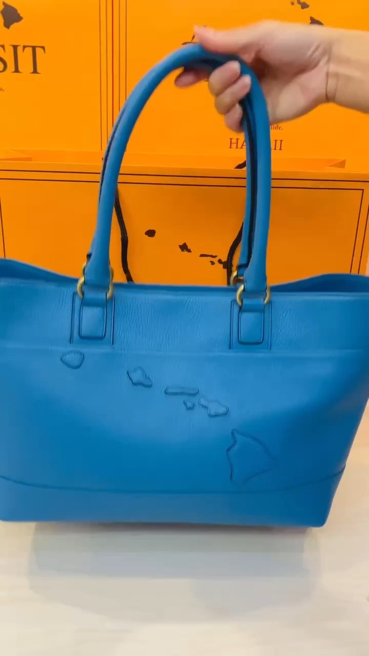 ラナイトランジット 2way トートバッグ ハンド ショルダー ハワイ ブルー Lanai TRANSIT Hawaii