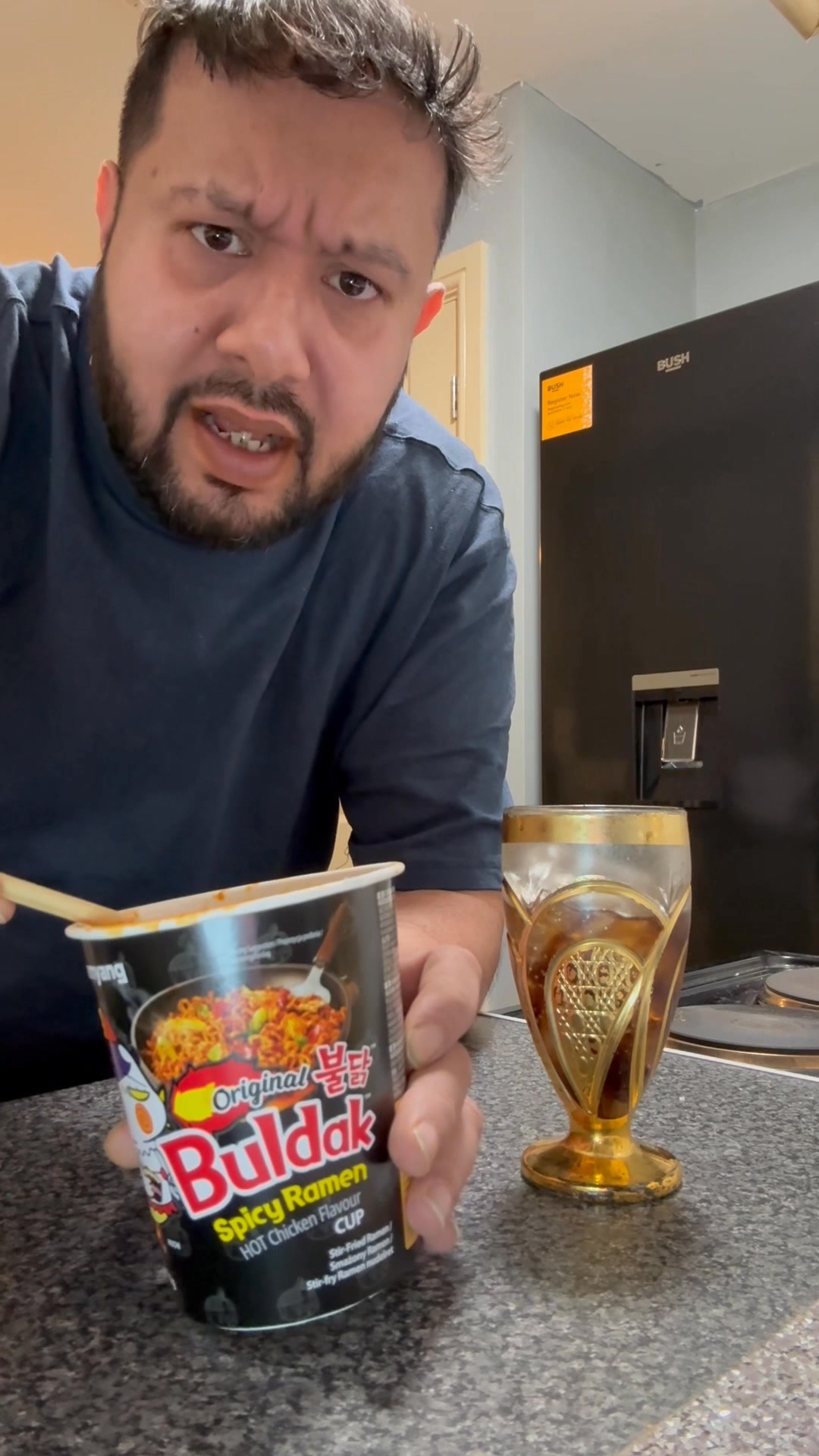 Jubed Alam Khan - 🥢🔥 BULDAK 8/10 🥵 late night snack with a... | Facebook