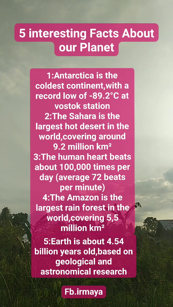 5 fascinating facts about our planet #WorldFacts #Trending #Viral # ...