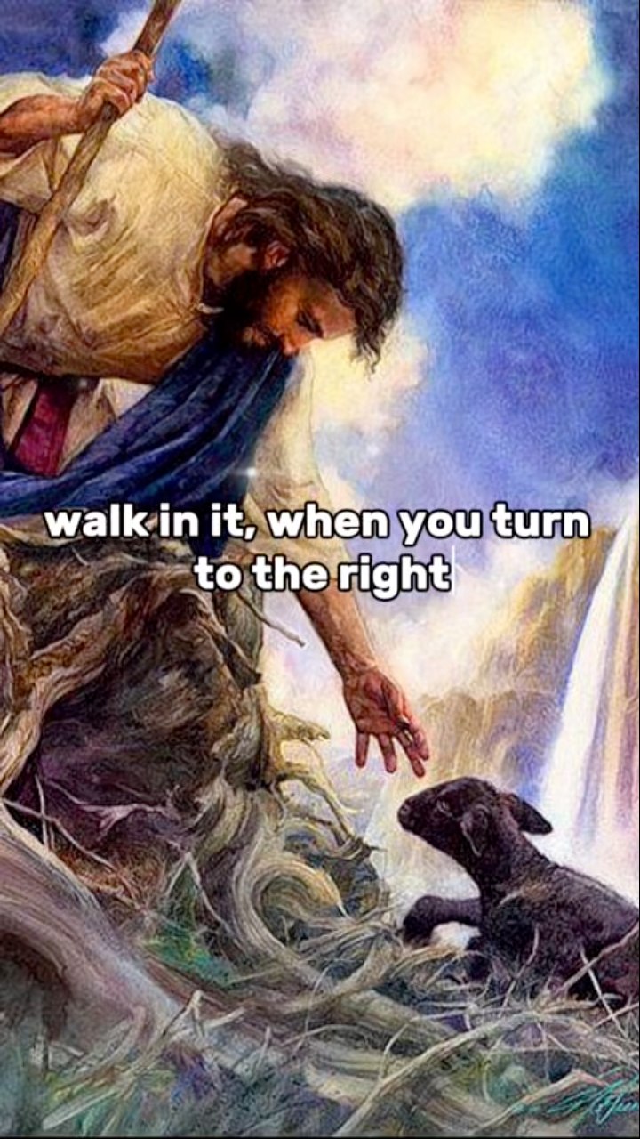 Praise God! “ This is the way, Walk in it.” Amen! 🙌🙌🙌 #pray #thesaviour ...