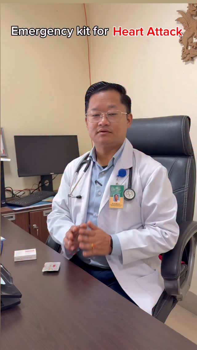 Episode 1🫀: Emergency Heart Attack KIT . . . #medical #cardiology # ...