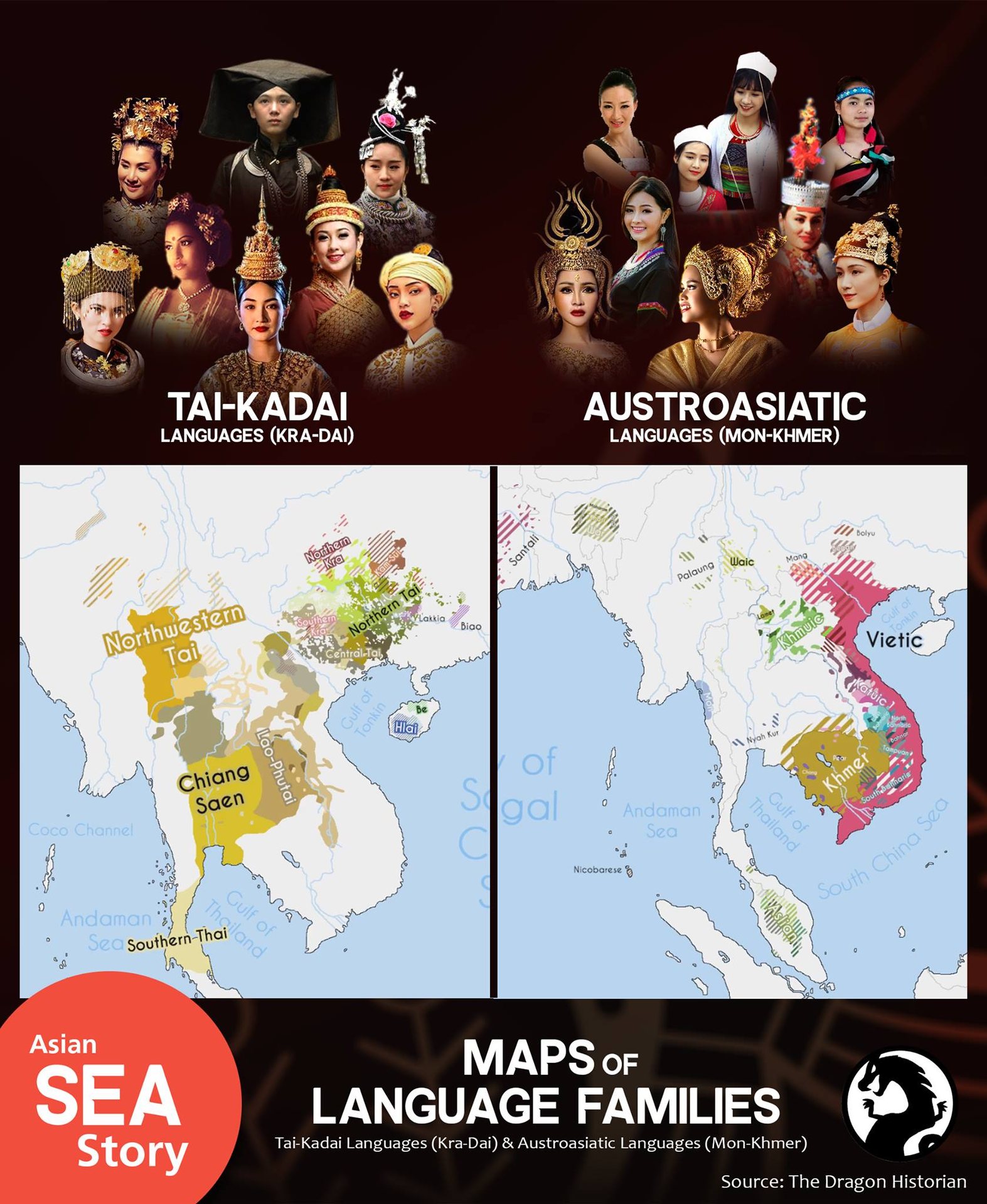 The Histories of Tai-Kadai Languages (Kra-Dai) & Austroasiatic ...