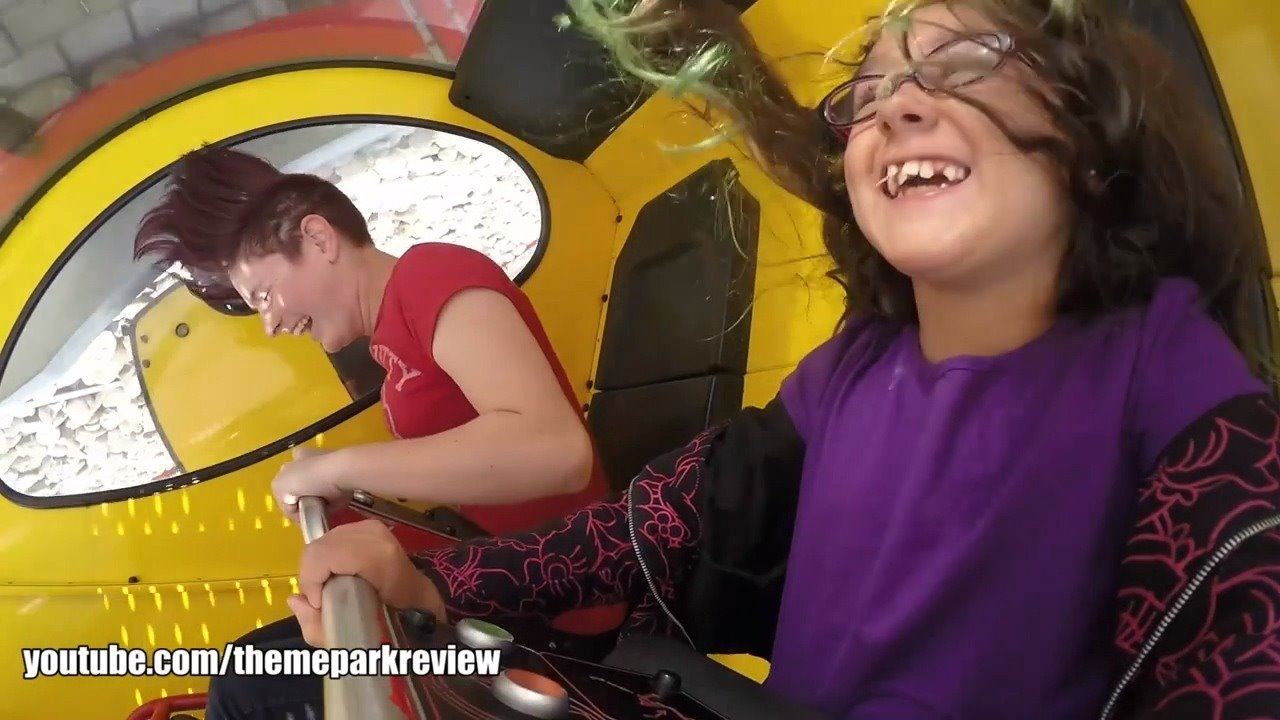 What's this? A looping ride that you operate yourself? WHAT ...