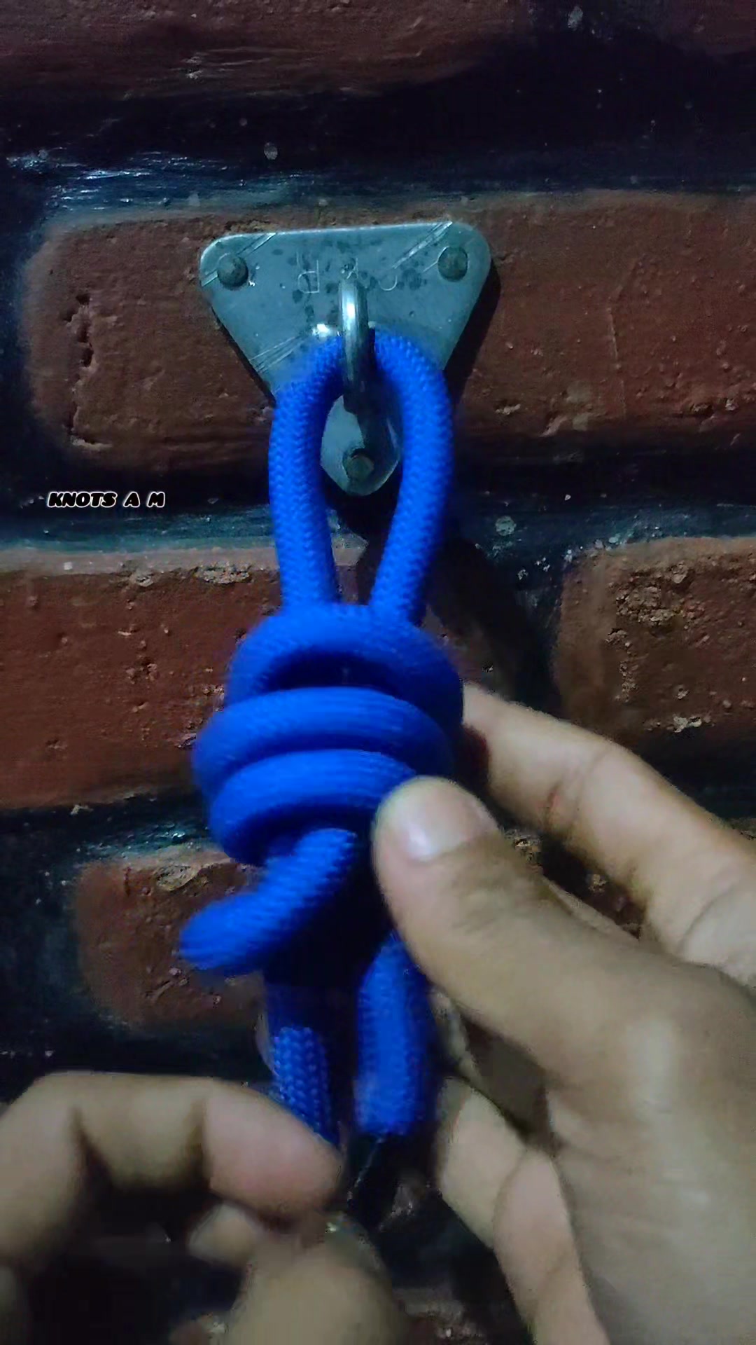 Trick knot simple.. .🪢 #knot #rope #diy #handmade #outdoors #camping # ...
