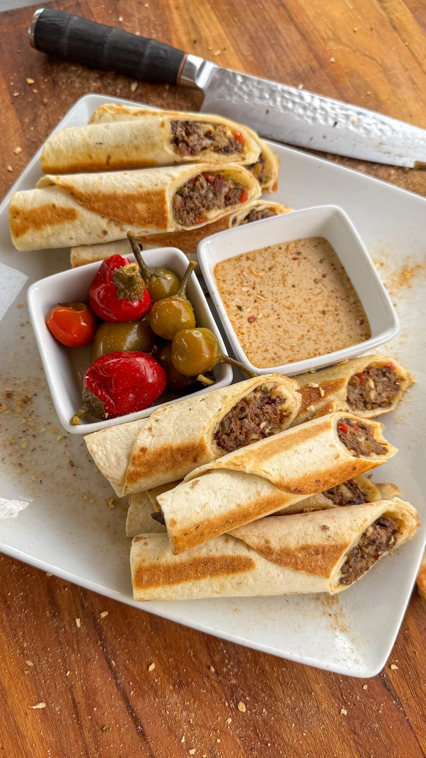 CJ Frazier turns classic cheesesteaks into crispy roll-ups on the ...