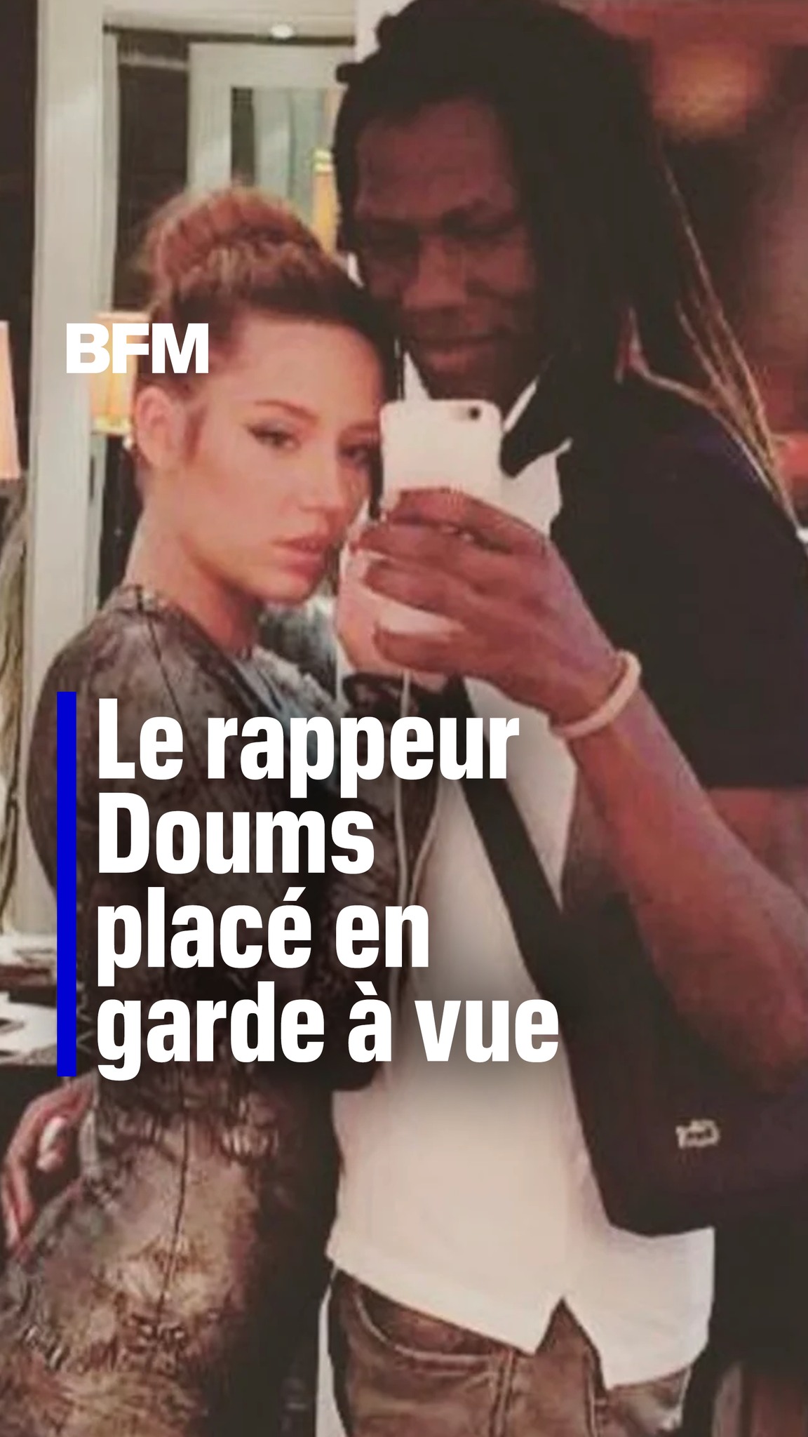 Le rappeur Doums placé en garde à vue pour des violences sur l'actrice ...