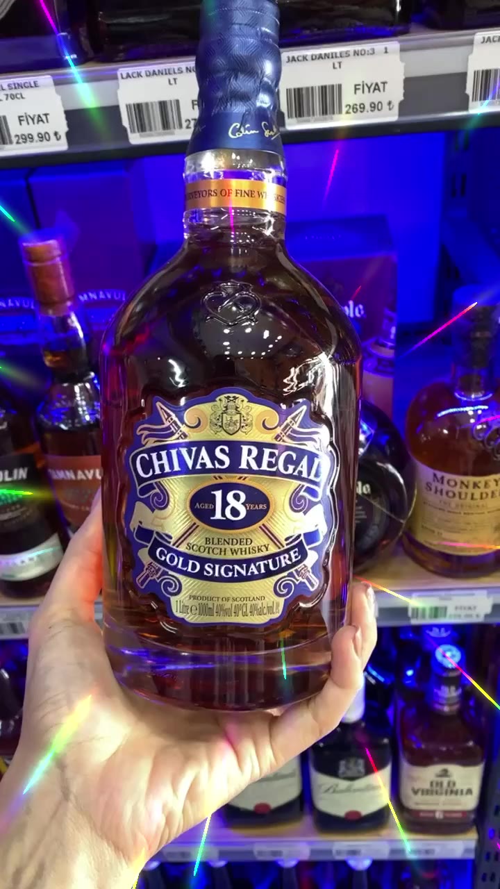 Chivas Regal” Gold Signature (18 Yıllık) 😍 | Sponge Off-Licence